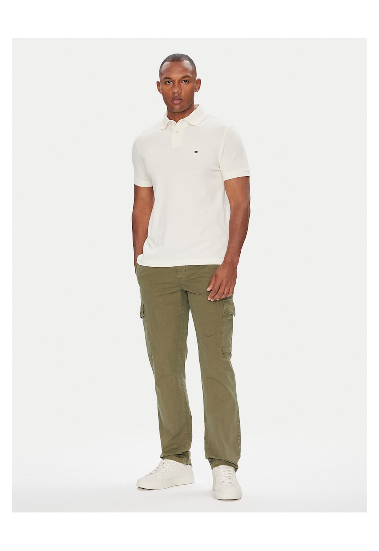 Pantaloni barbatesti verde - stofa