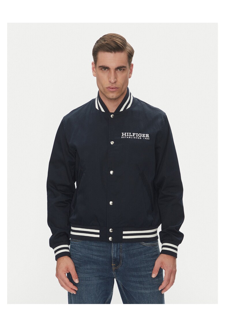 Geaca bomber barbati bleumarin