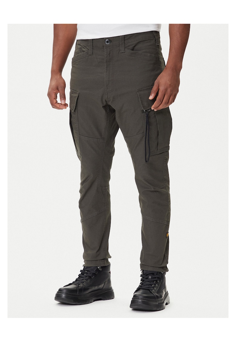 Pantaloni barbati - verde - material G-Star Raw -