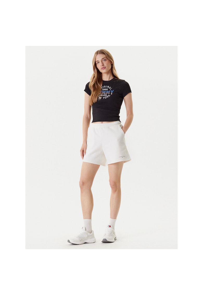 Pantaloni sport dama culoare ecru