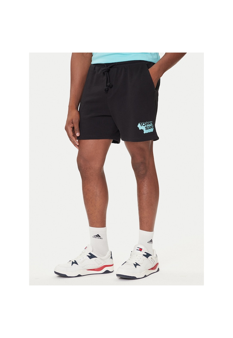 Pantaloni sport barbati negru