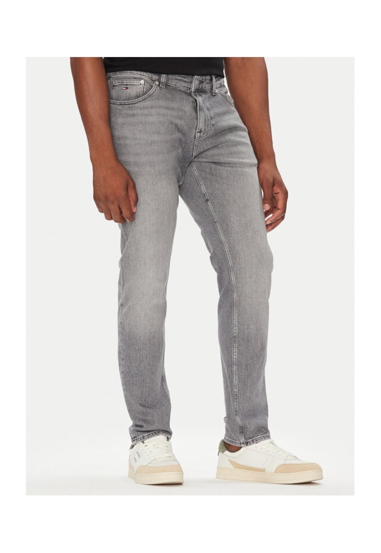 Blugi barbati gri deschis - denim -