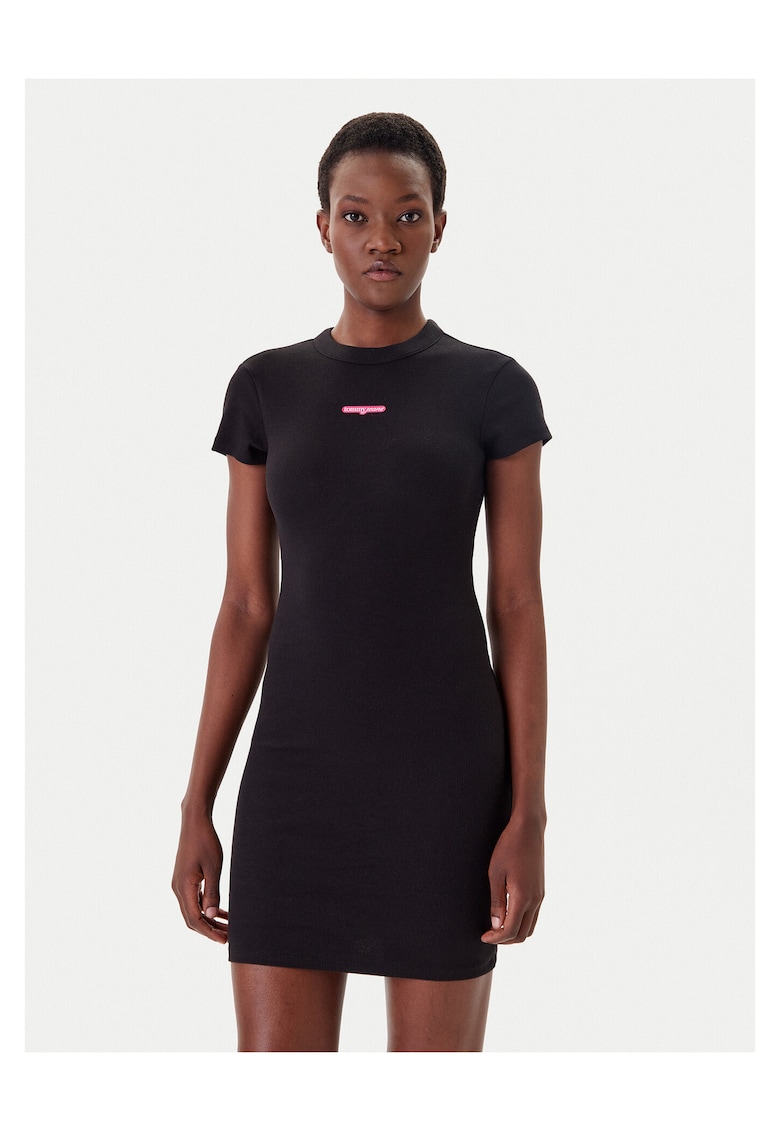 Rochie casual negru -