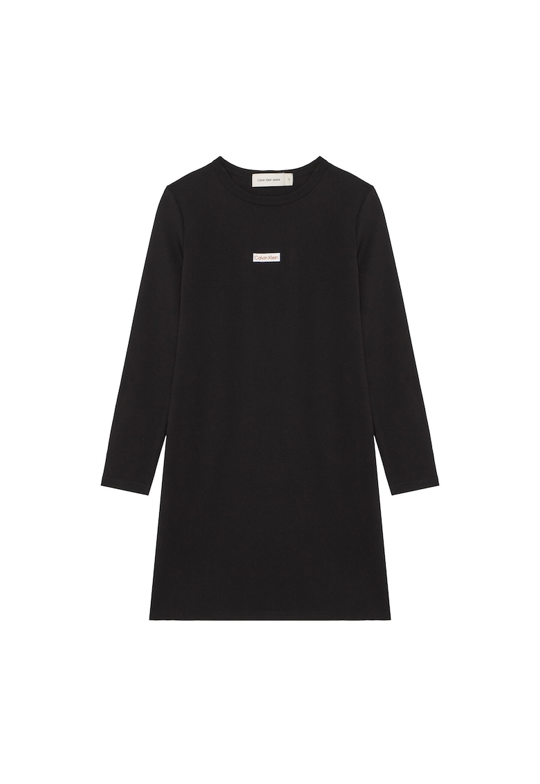 Rochie casual - Negru - Maneca lunga