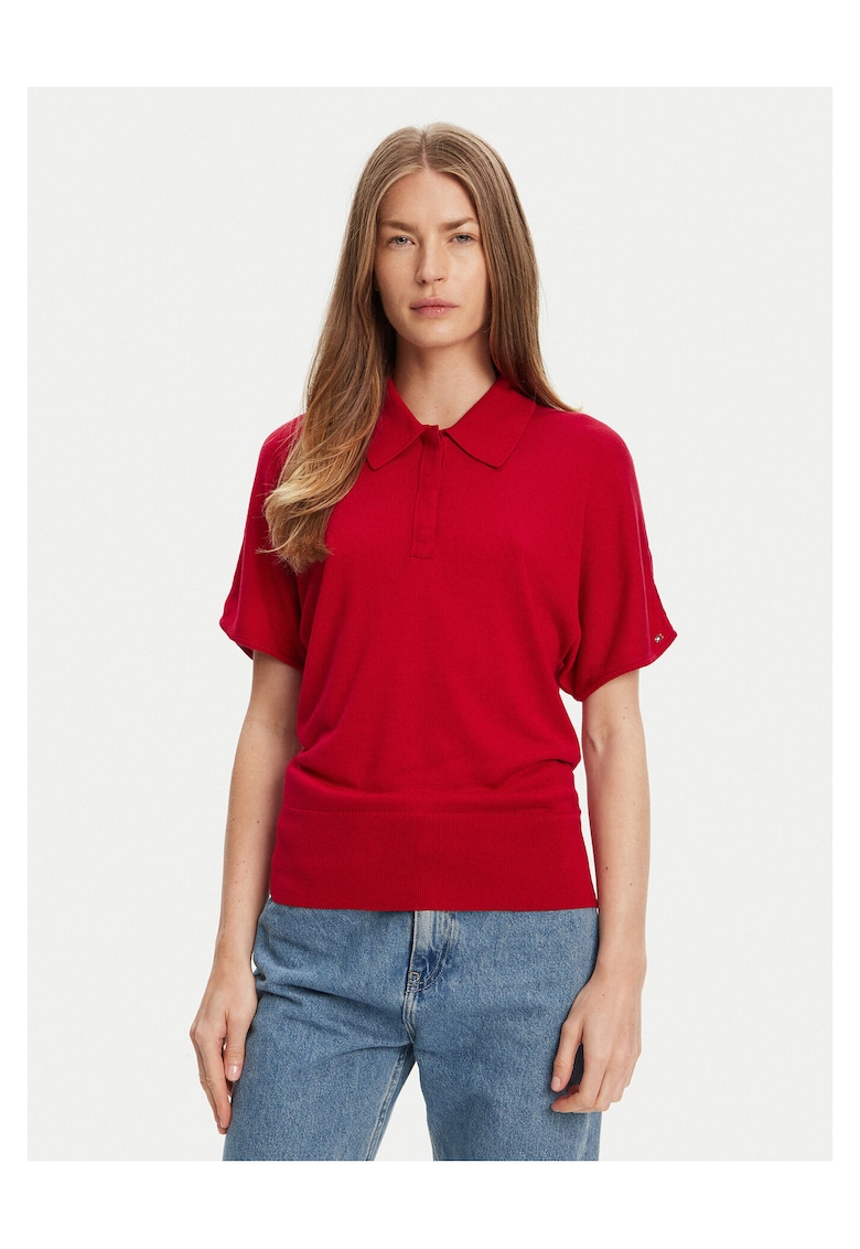 Tricou polo dama - Rosu