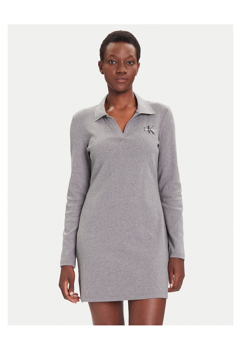 Rochie casual dama gri