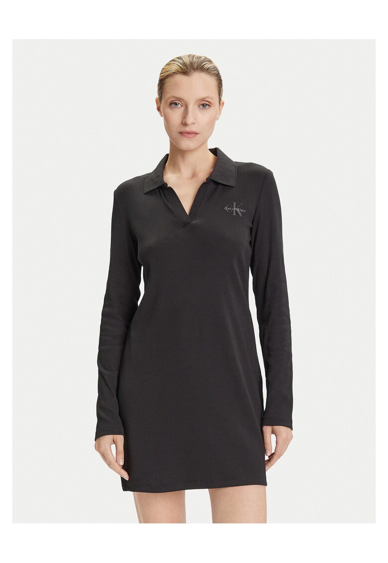 Rochie casual de dama negru -