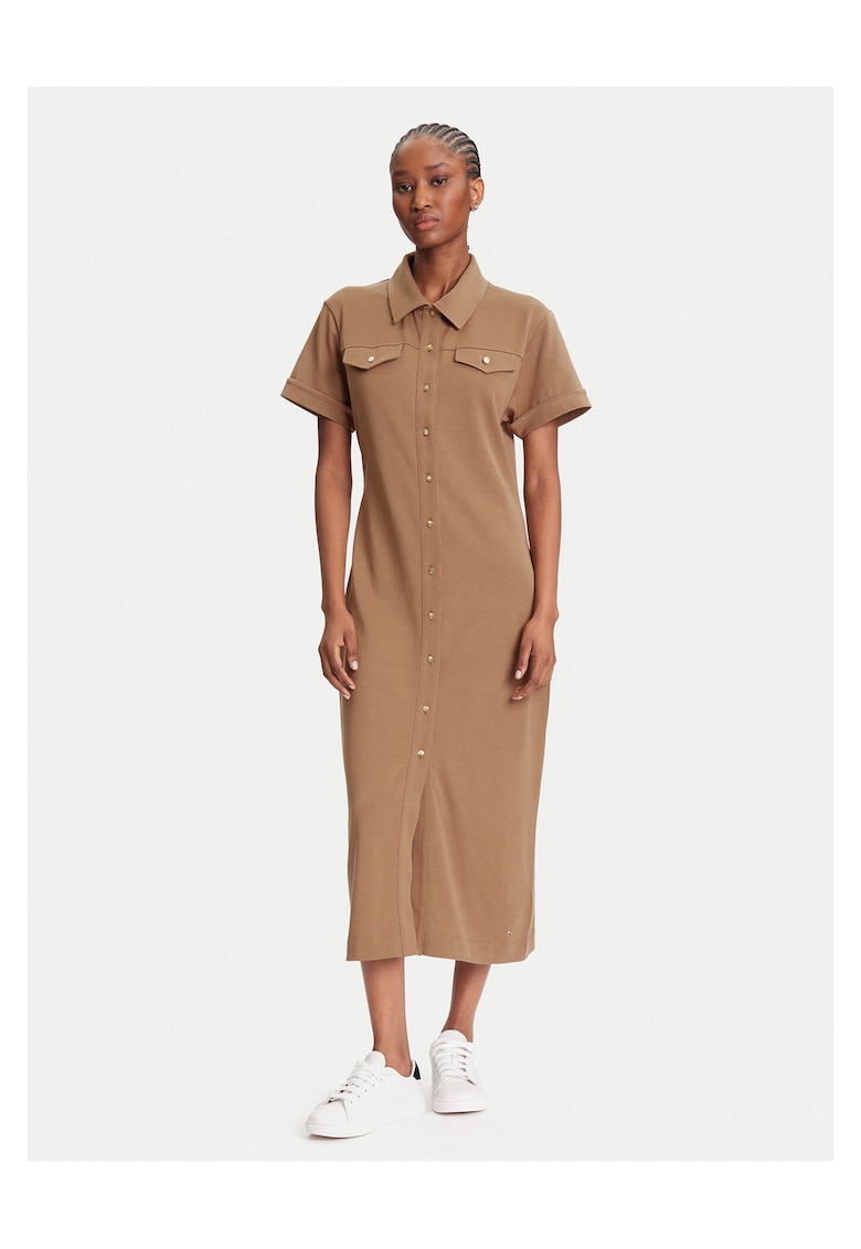 Rochie camasa de dama maro -