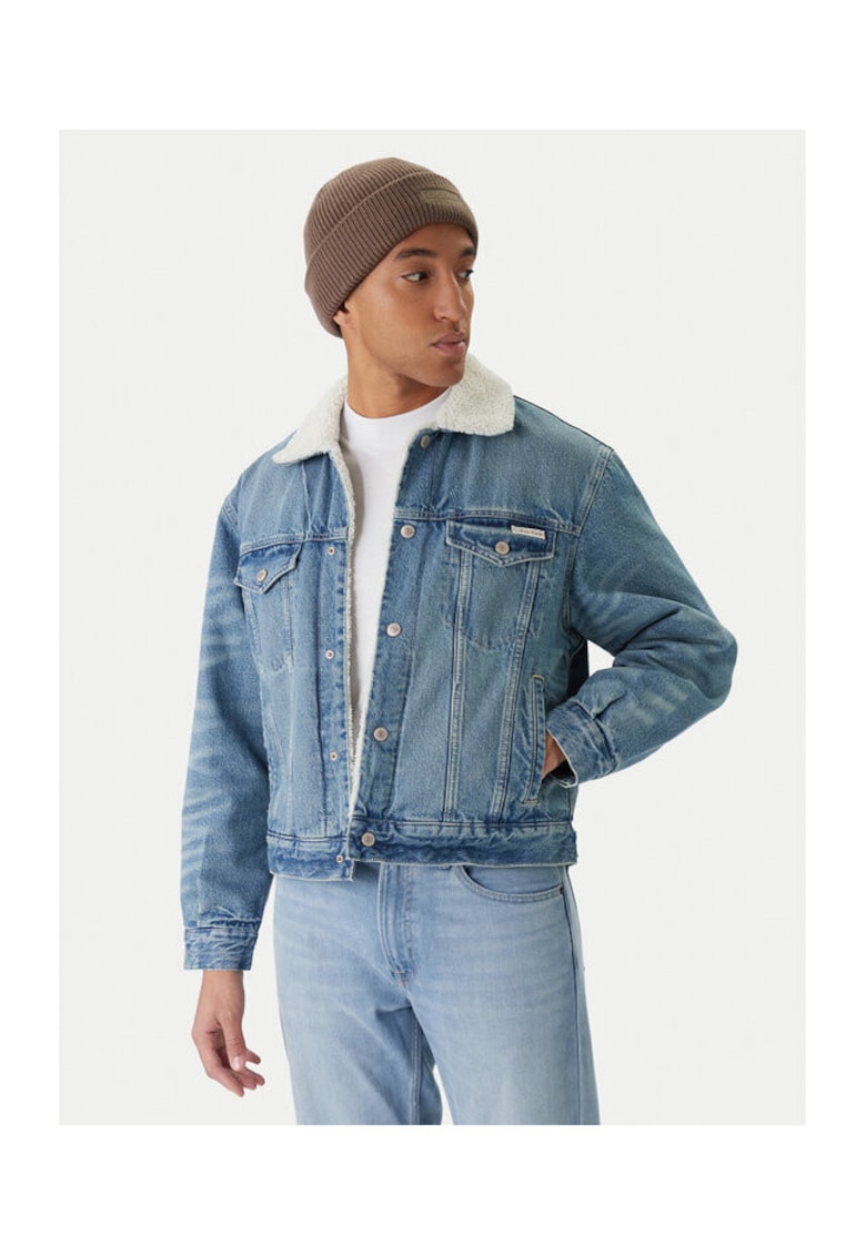 Geaca barbati - albastru - din denim