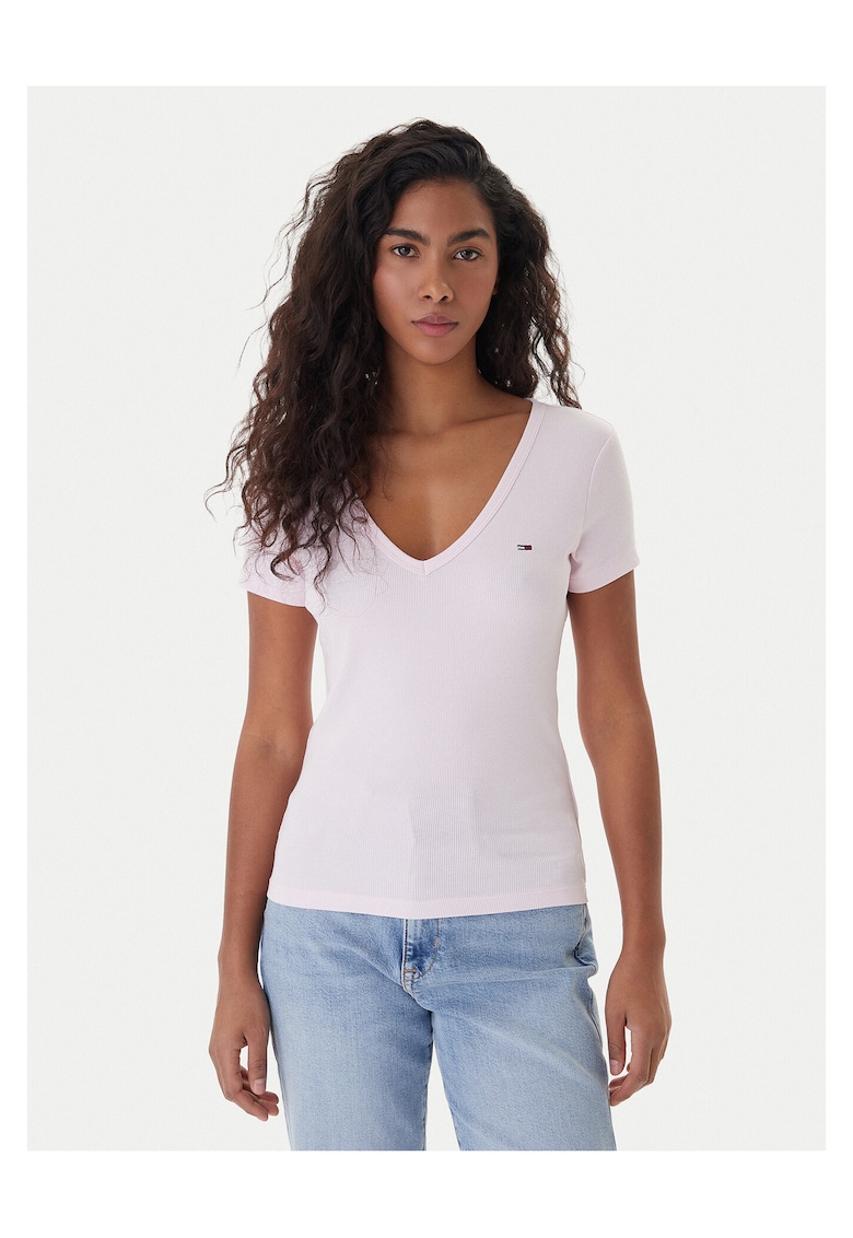Tricou dama - Roz deschis