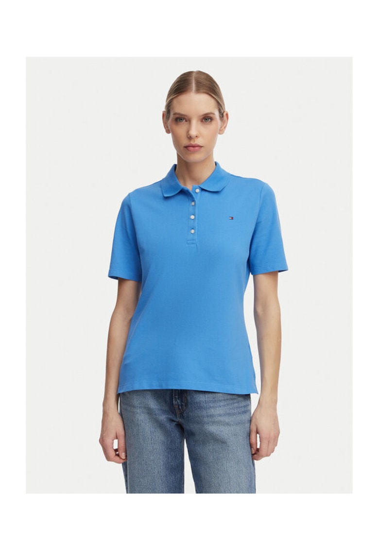 Tricou pentru dama - Albastru - Polo