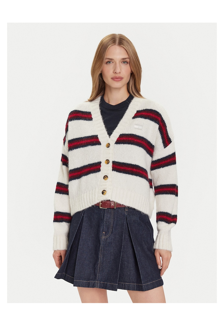 Cardigan dama ecru -