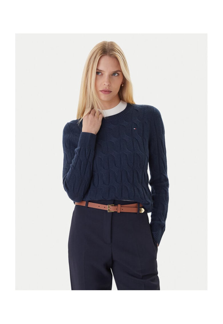 Pulover pentru femei bleumarin -