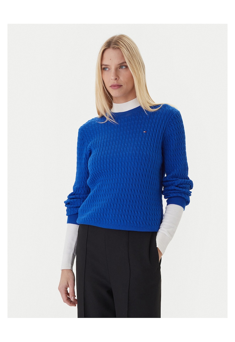 Pulover dama bleumarin - moale