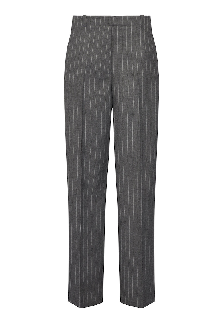 Pantaloni gri - lungi - eleganti