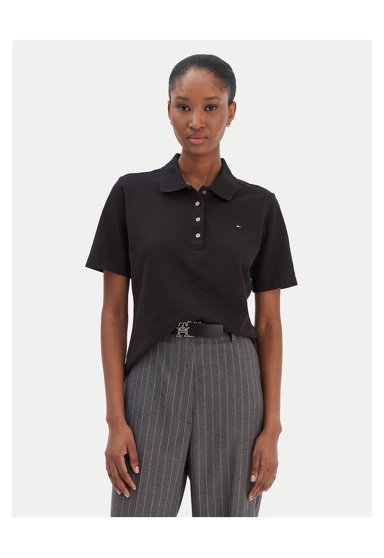 Tricou dama - Negru - Polo