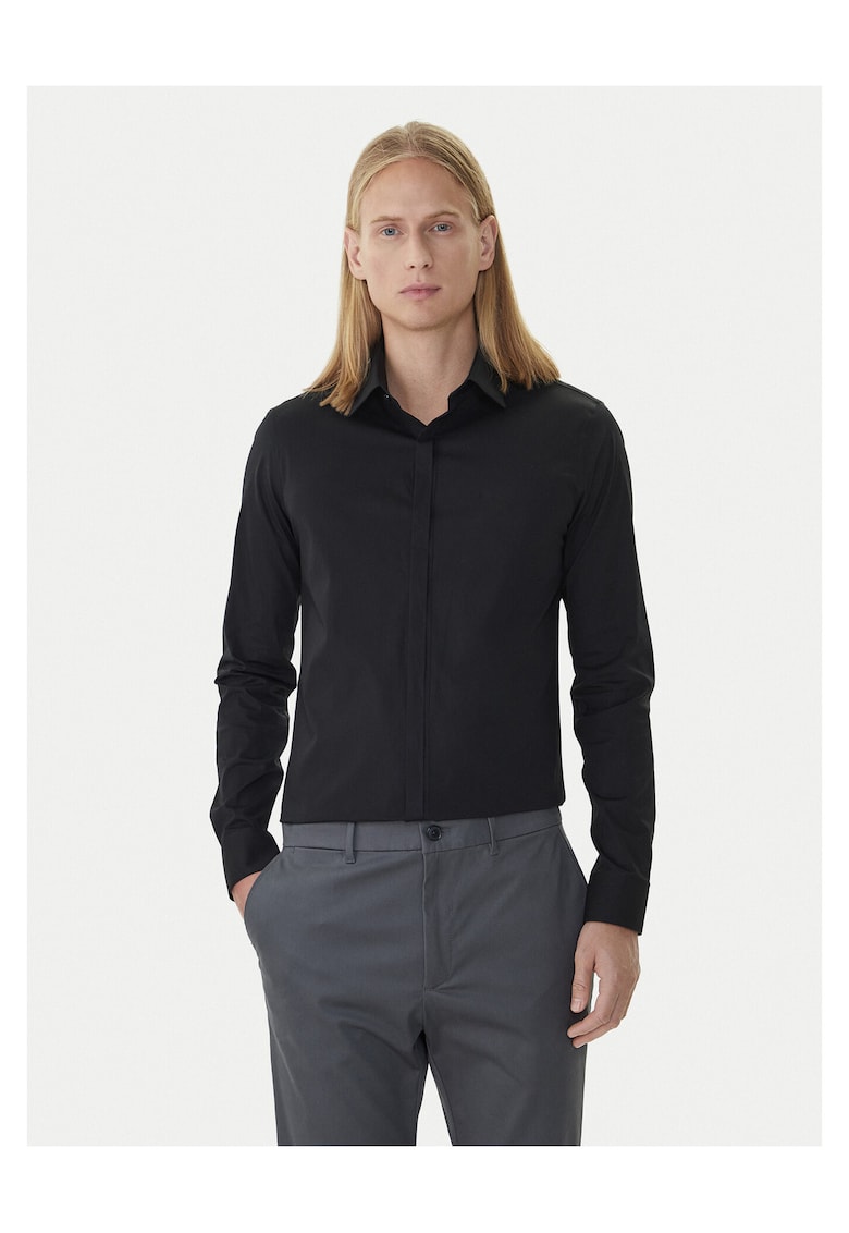 Camasa barbati culoare negru