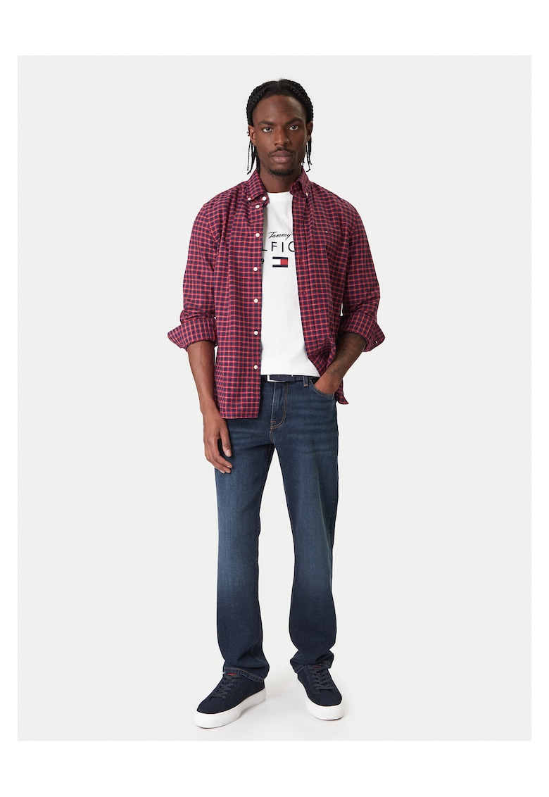 Blugi barbati bleumarin - din denim