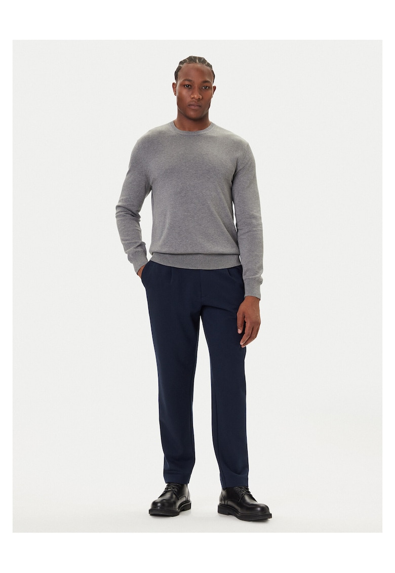 Pantaloni barbati - bleumarin - fabricat chino
