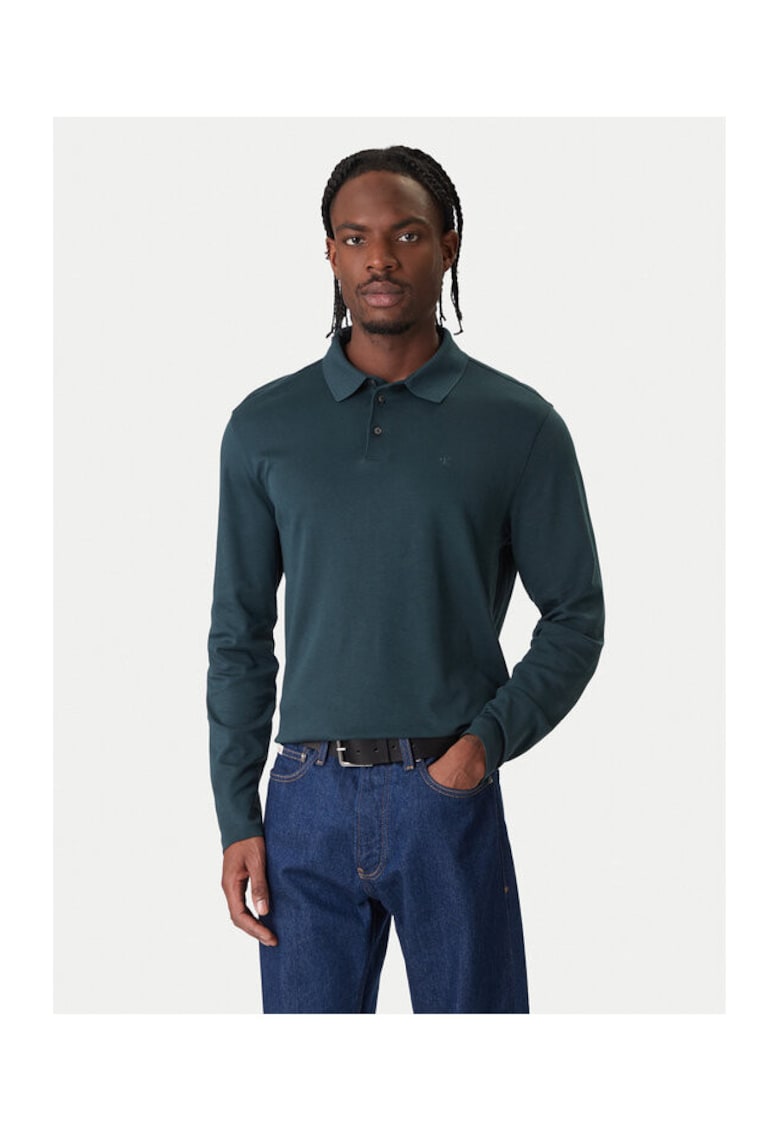 Bluza polo barbati verde - Verde