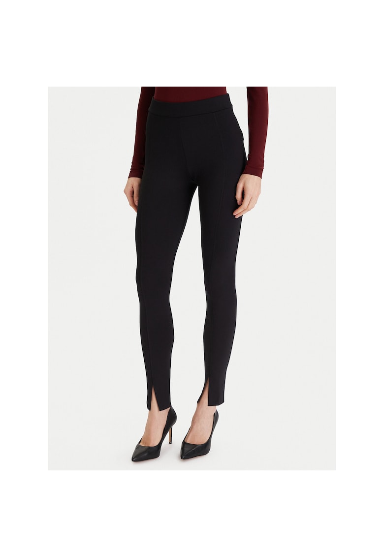 Colanti sport dama negru - fabrica elastica