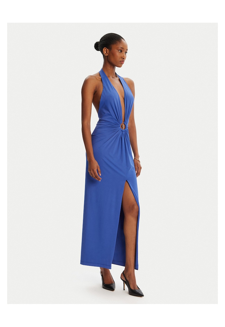 Rochie de cocktail dama albastru - fabrica de calitate