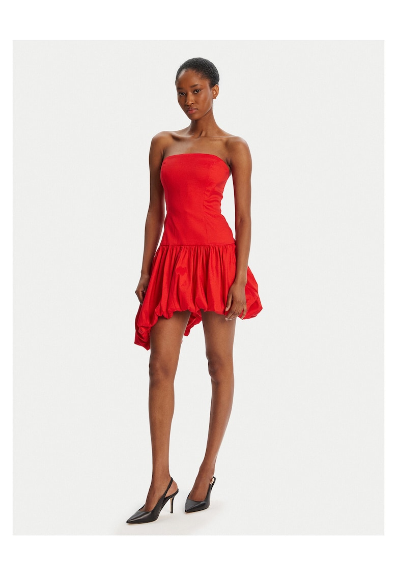 Rochie model 59981DB - rosu aprins