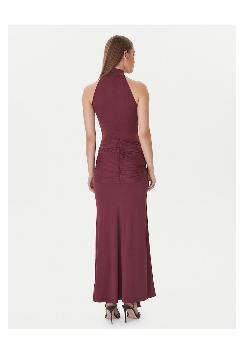 Rochie BARDOT-60102DB - prune inchis - 6