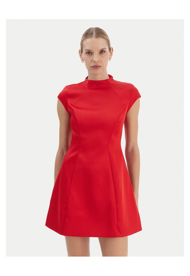 Rochie model 59329DB2 - rosu intens