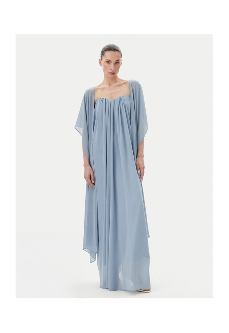 Rochie de seara dama albastru - eleganta - din material de calitate