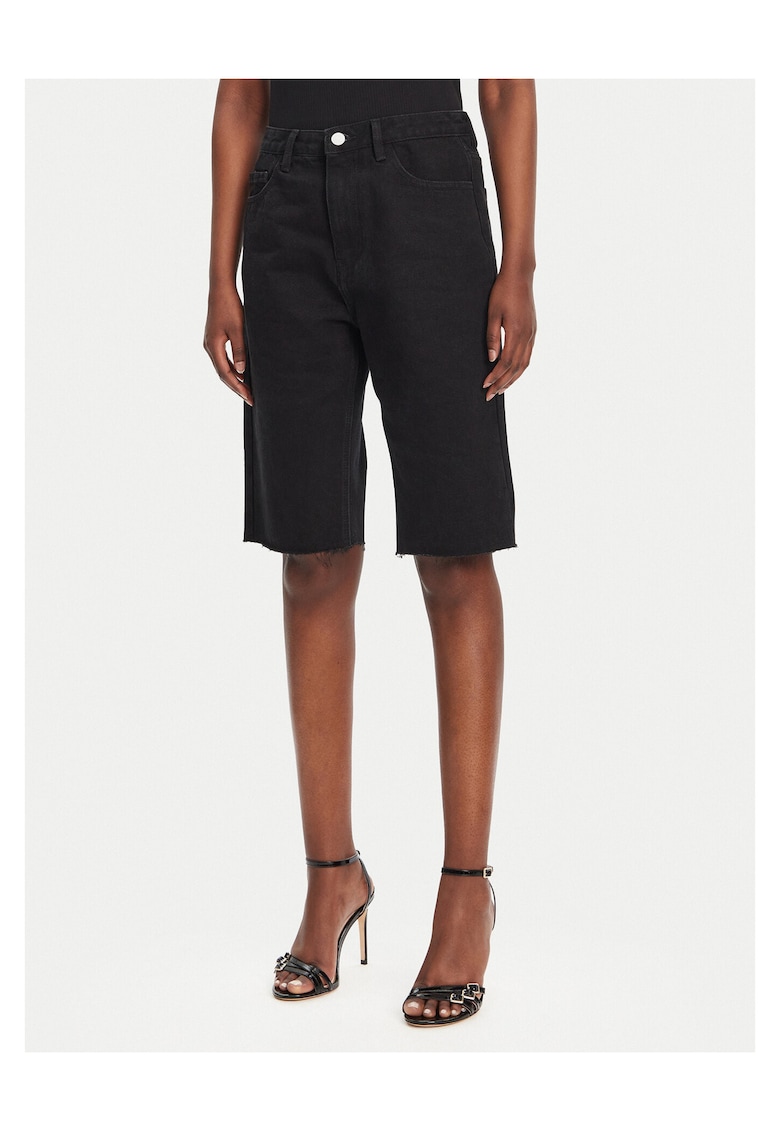 Blugi scurti pentru dama denim - negru