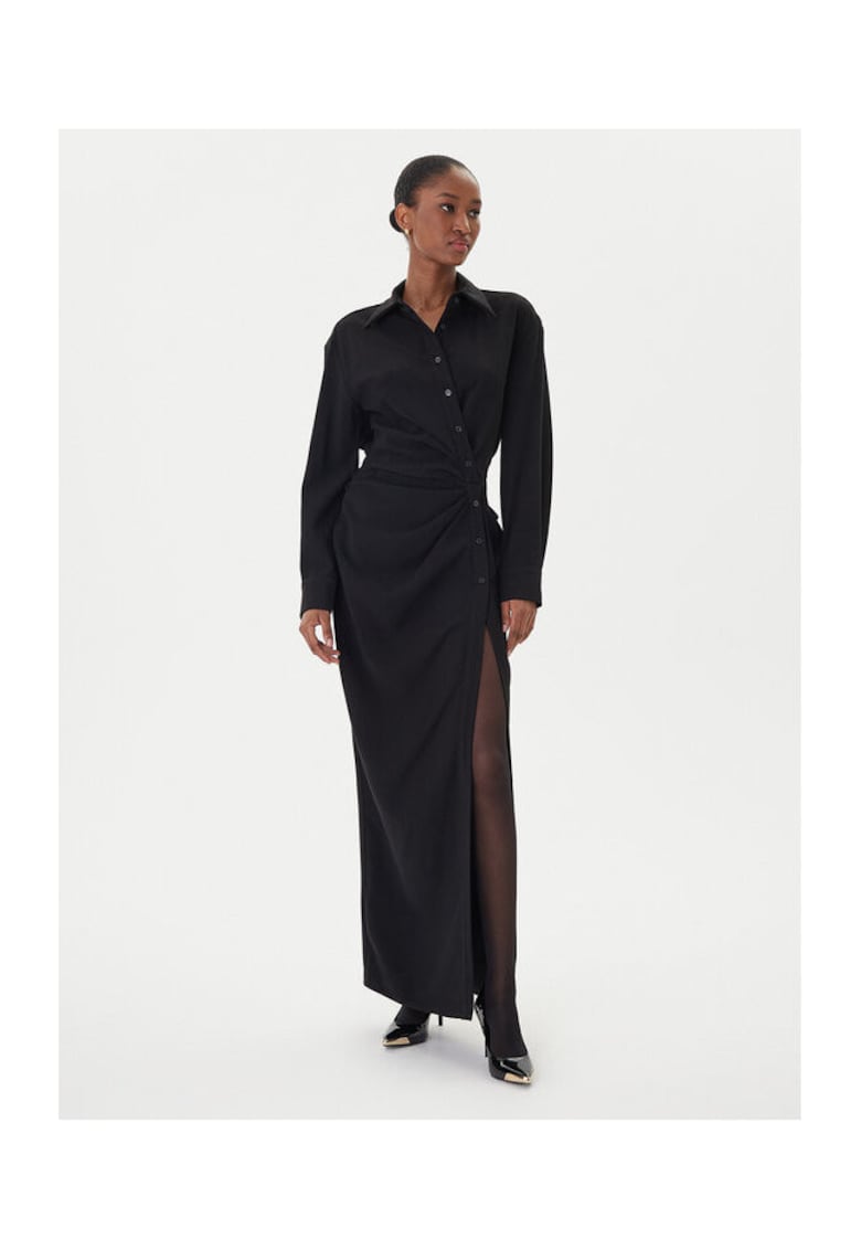 Rochie de seara - neagra - maxi