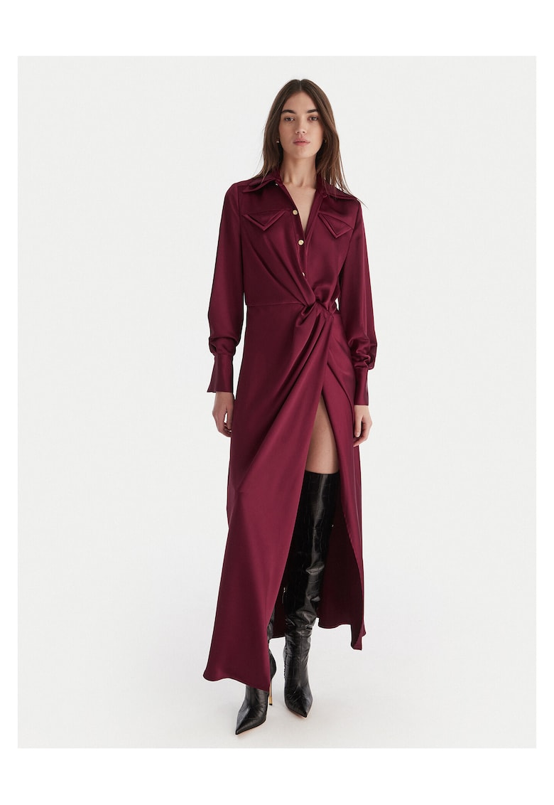 Rochie de seara dama bordo