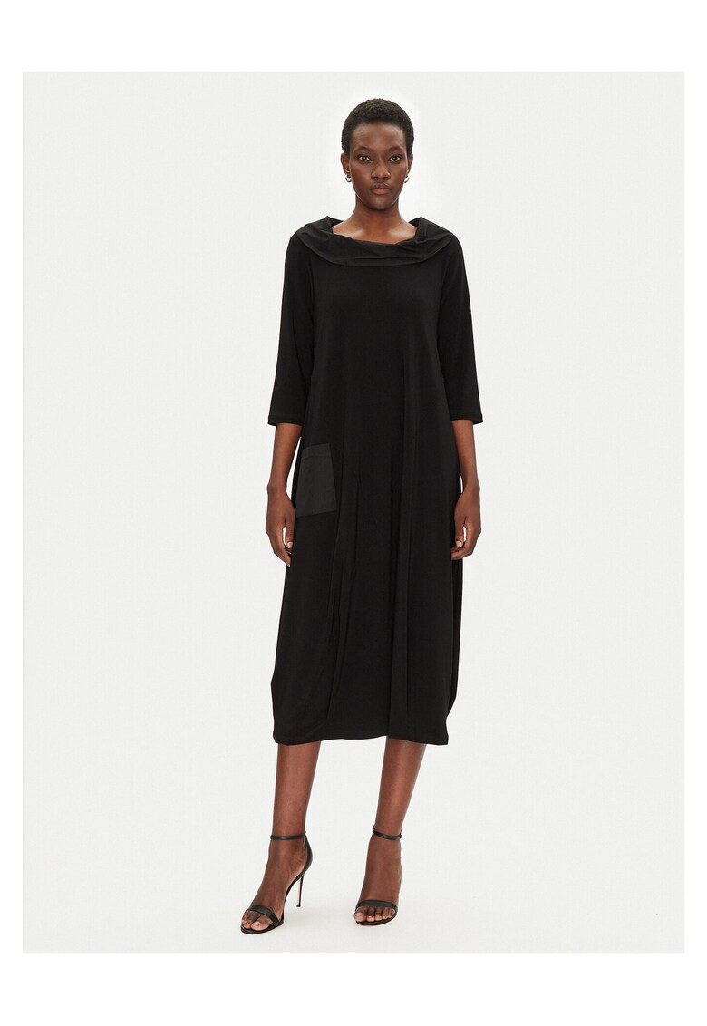 Rochie tricotata de dama negru