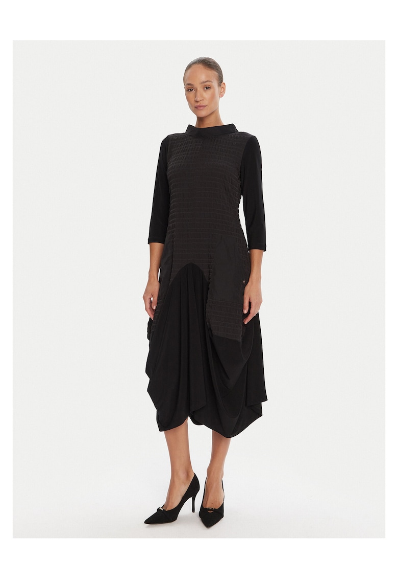 Rochie casual de dama 253085 - negru -