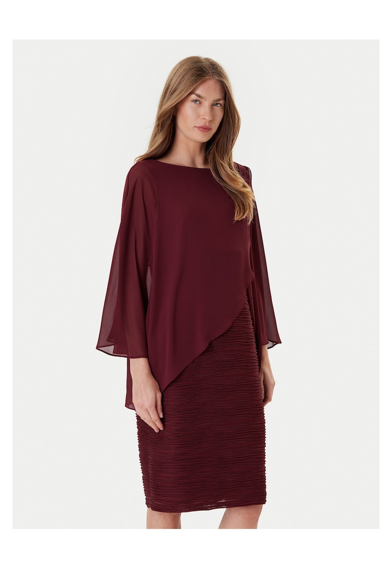 Rochie de cocktail - visiniu