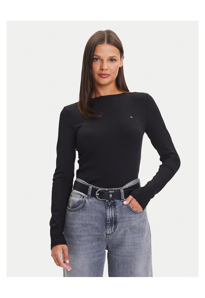 Bluza WW0WW47309 - negru