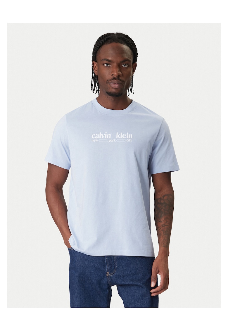 Tricou barbati - albastru