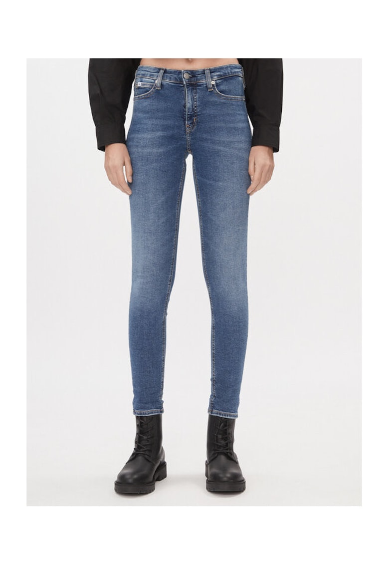 Blugi dama skinny - albastri