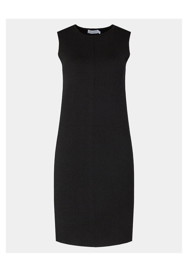 Rochie tricotata de dama negru -