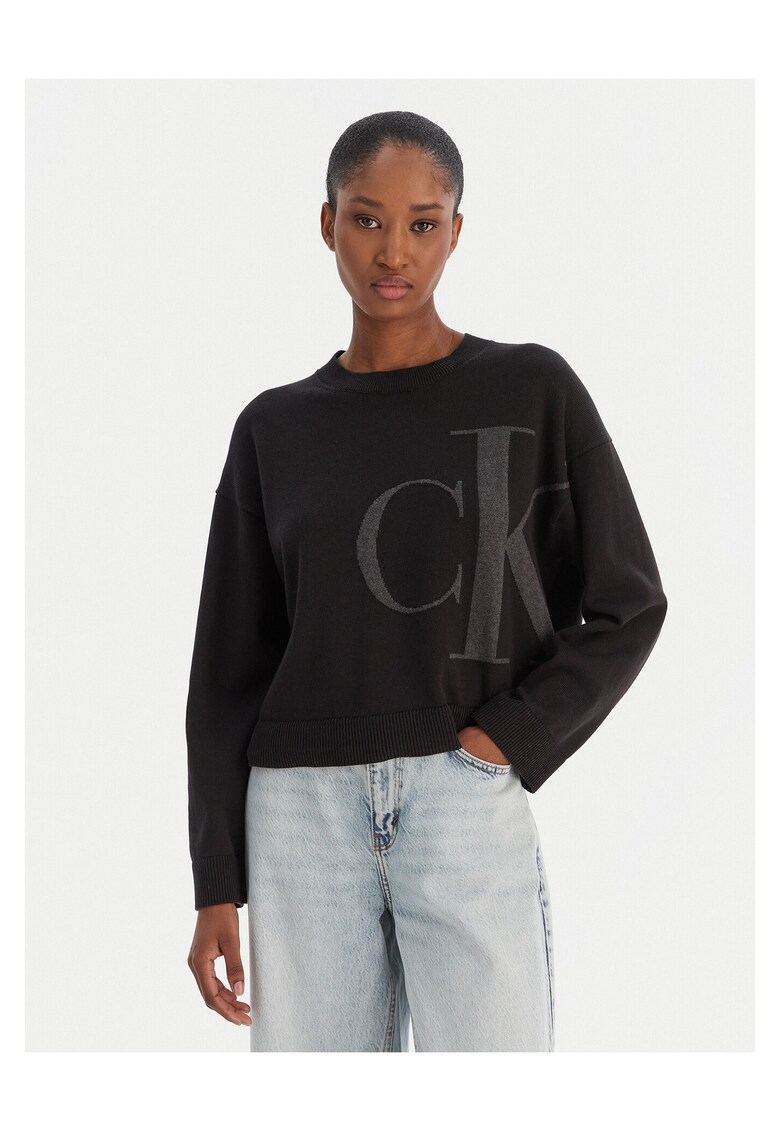 Pulover dama negru - din material moale