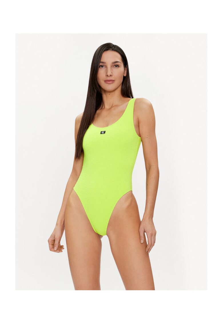 Costum de baie intreg verde