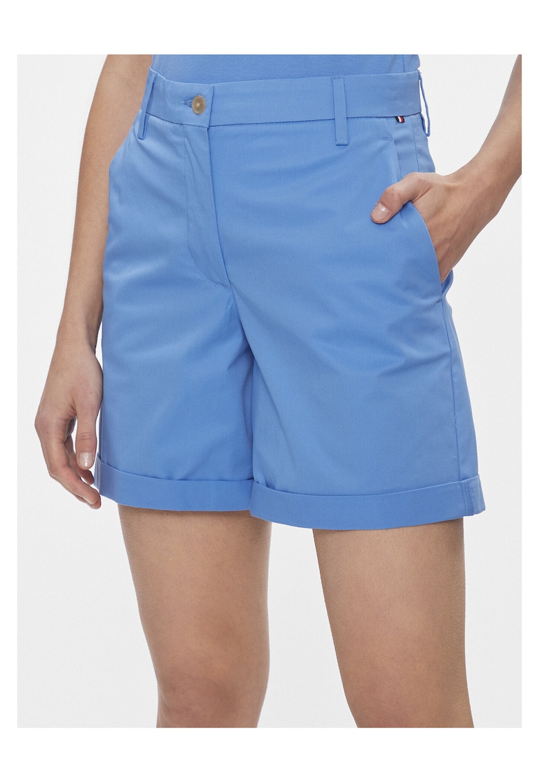 Pantaloni scurti pentru dama - albastru -
