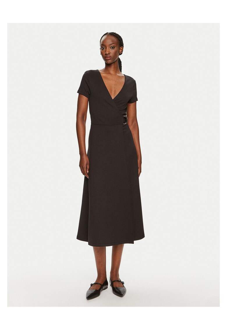 Rochie casual de dama culoare neagra