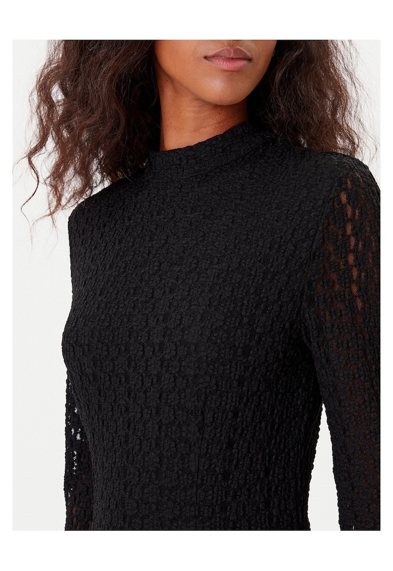 Rochie model BARDOT-57152DB1 - neagra - 6