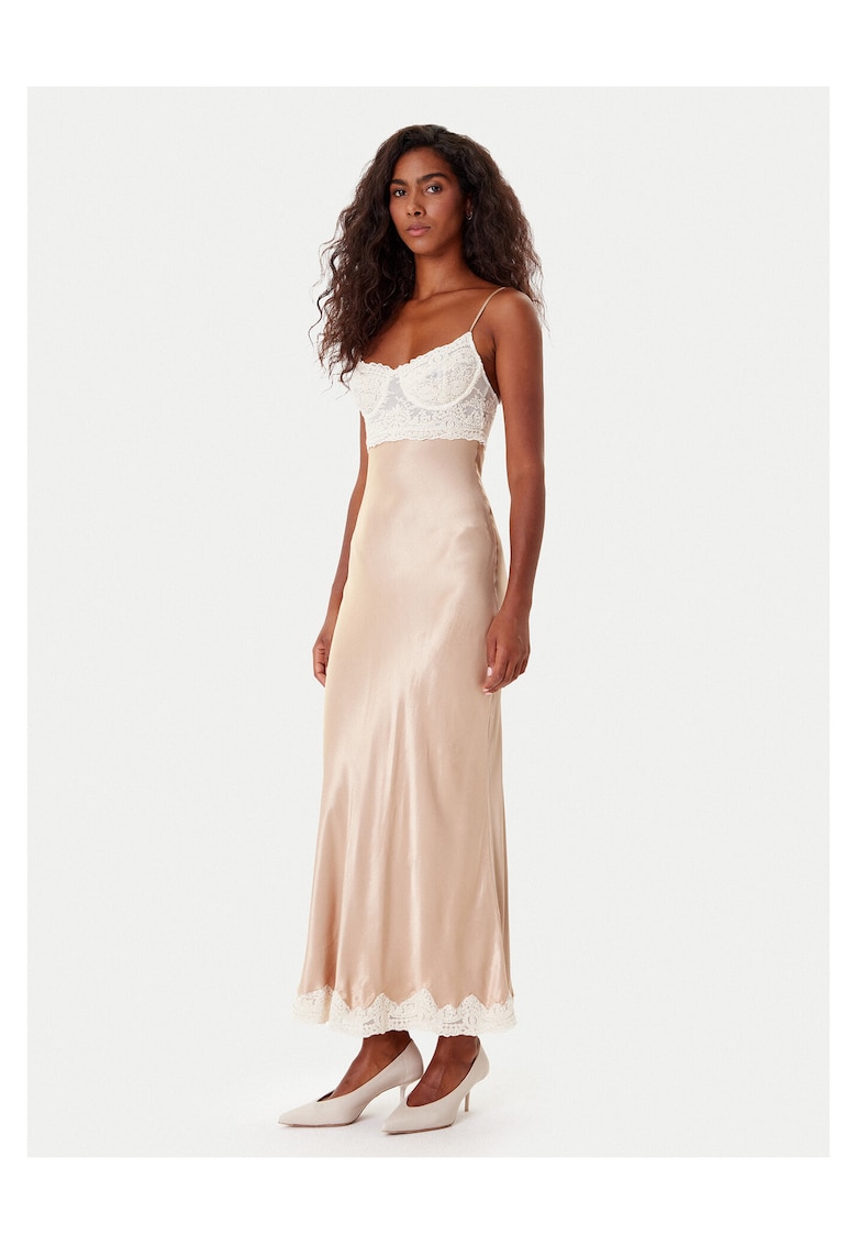 Rochie model BARDOT-60118DB - auriu -