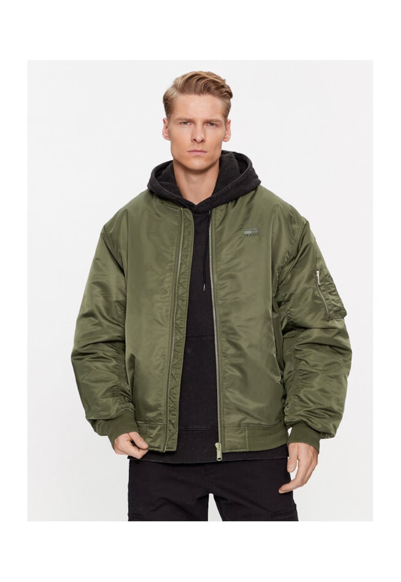Tommy Jeans Geaca bomber barbati verde -