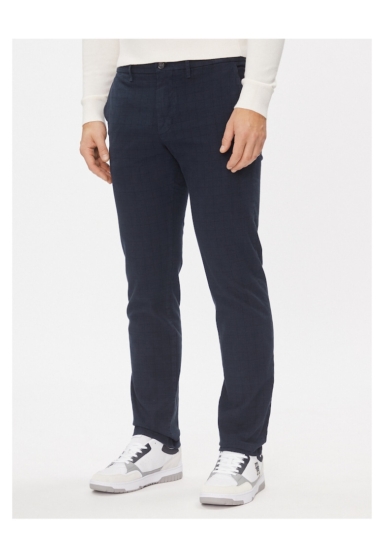 Pantaloni barbati - bleumarin - chino