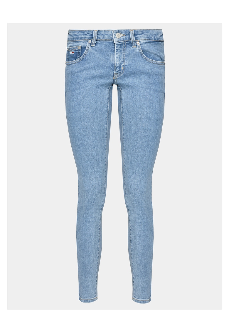Blugi pentru femei - skinny - albastru deschis