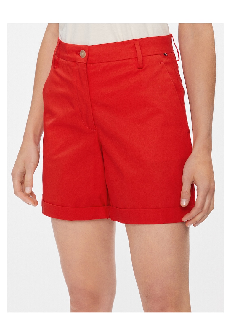 Pantaloni scurti pentru dama - rosu